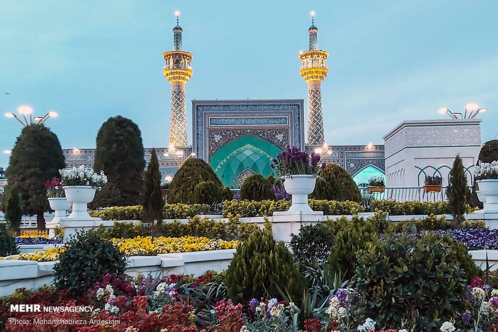 حال و هوای حرم مطهر رضوی + عکس