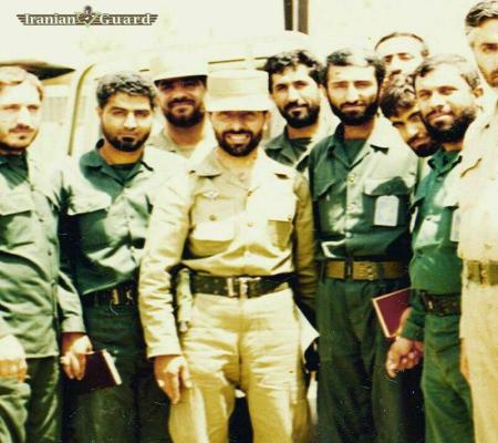 دو سپهبد شهید ارتش و سپاه در یک قاب + عکس