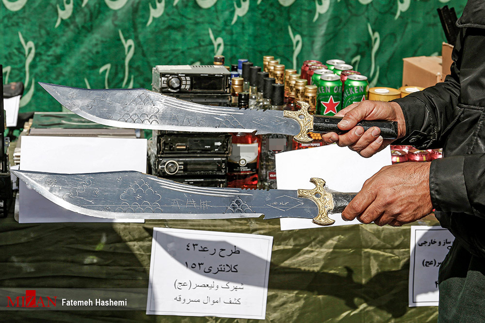 سلاح سرد وحشتناک سارقین در تهران + عکس