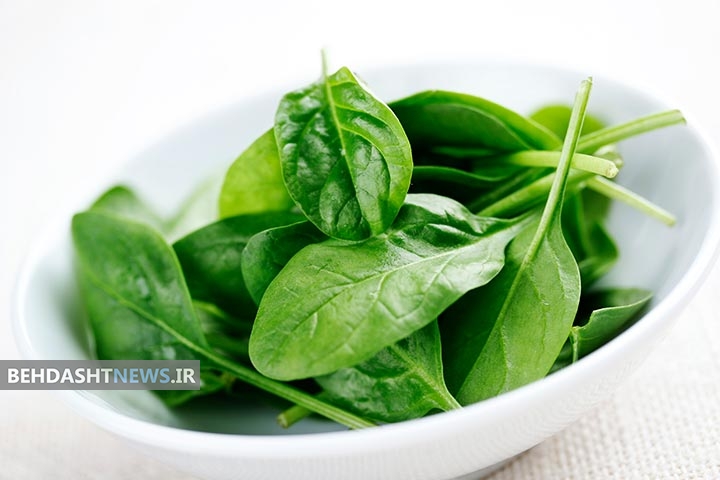 گشنیز و اسفناج برای کاهش قند دیابتی ها