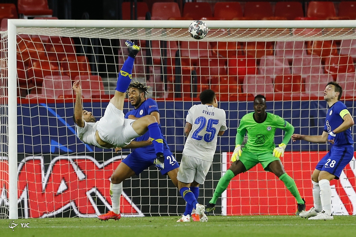 گل قیچی برگردان مهدی طارمی به چلسی + عکس