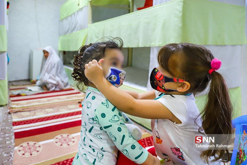 فرشته‌های بی‌گناه پشت میله‌های زندان + عکس