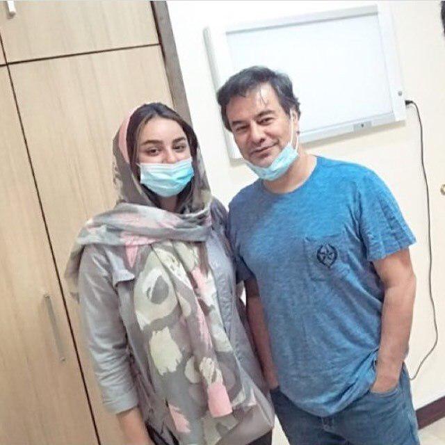 عکس جدید  پیمان قاسمخانی و همسرش + عکس