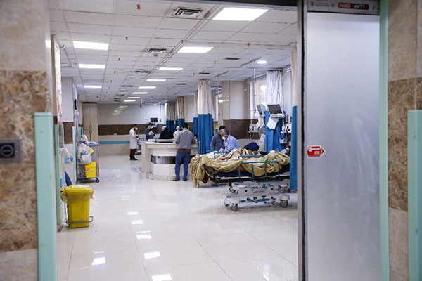 ۳۱۰ تخت فعال کرونایی فقط در این  بیمارستان