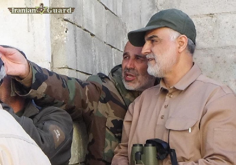 جانشین جدید سردار قاآنی در کنار حاج قاسم + عکس