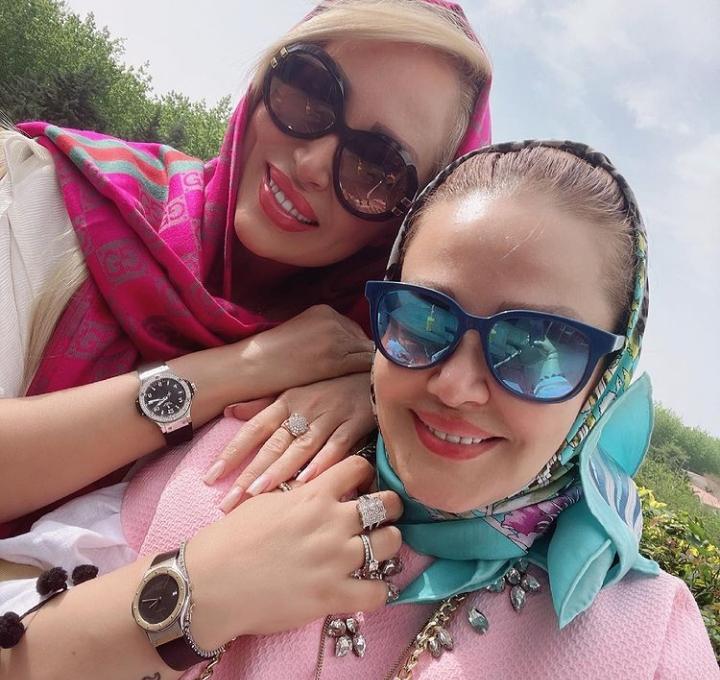 استایل پر زرق و برق بها‌ره ‌ر‌هنما + عکس