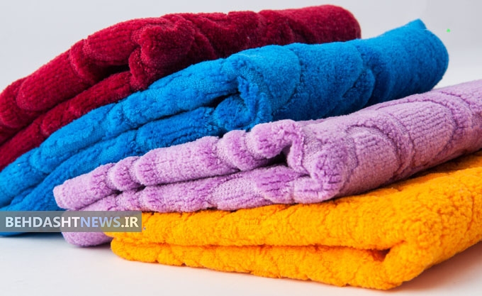 چرا شستن مرتب حوله ها توصیه میشود؟