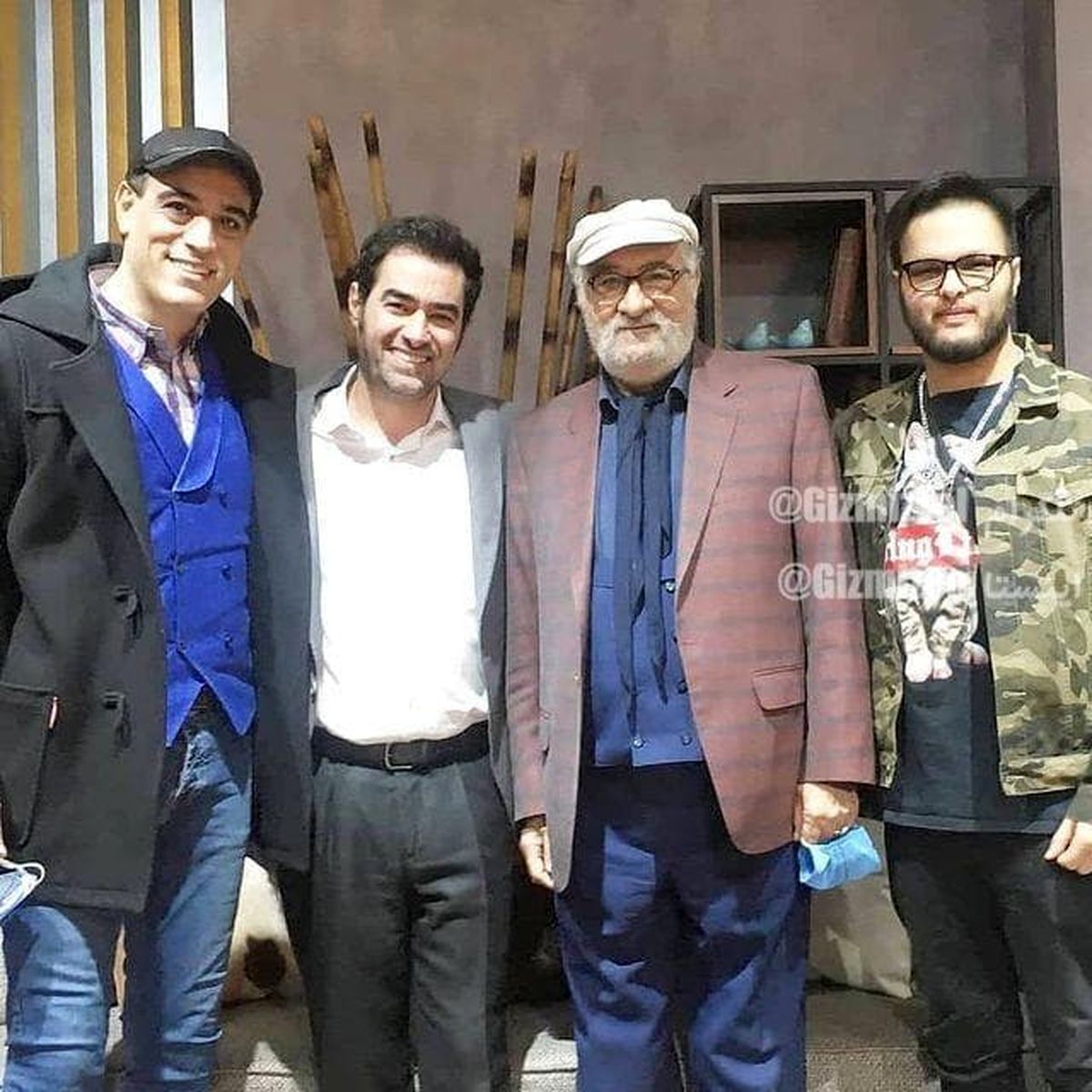 شهاب حسینی و داریوش ارجمند در کنار پسرانشان +عکس