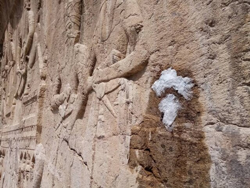 رنگ موی فتحعلی شاه پاک شد+عکس