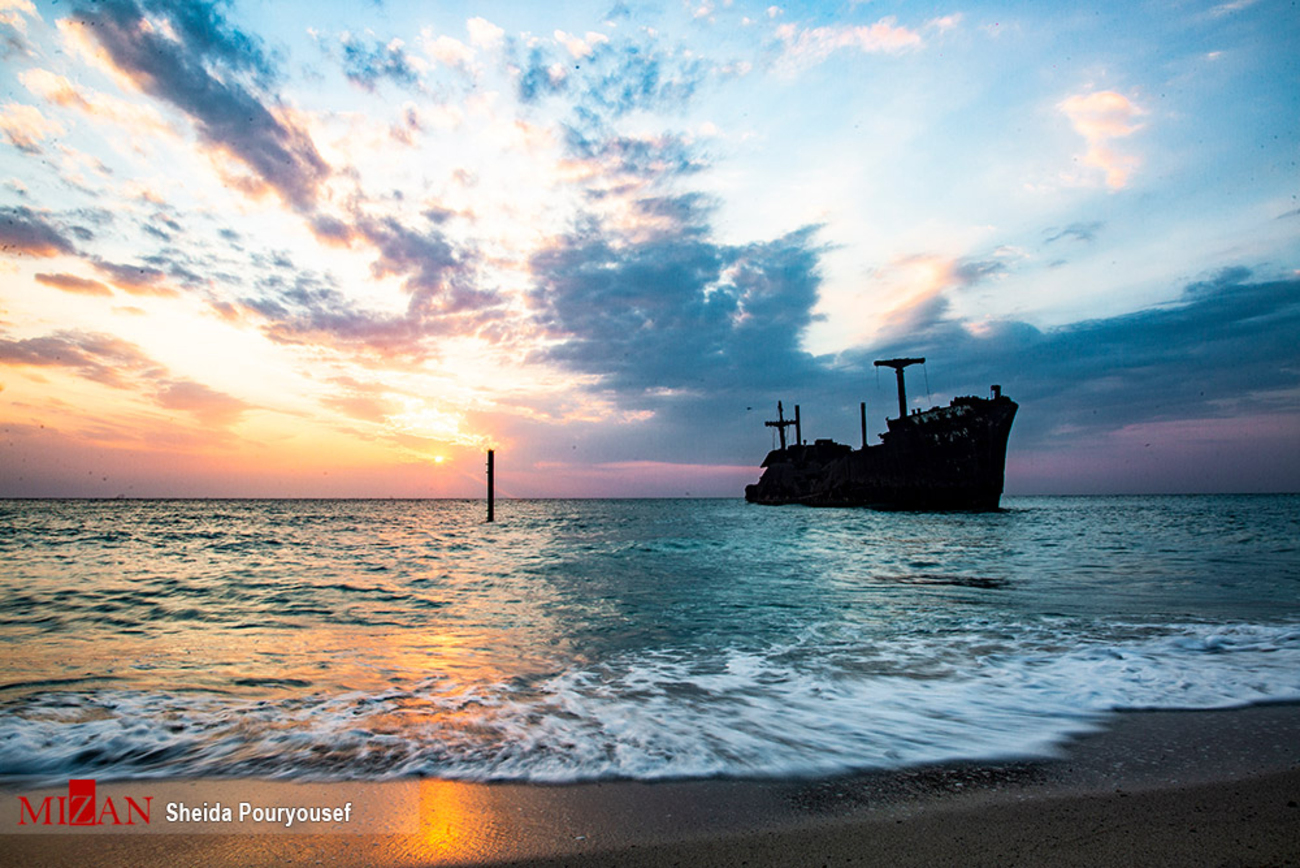 آبی بیکران خلیج فارس + عکس