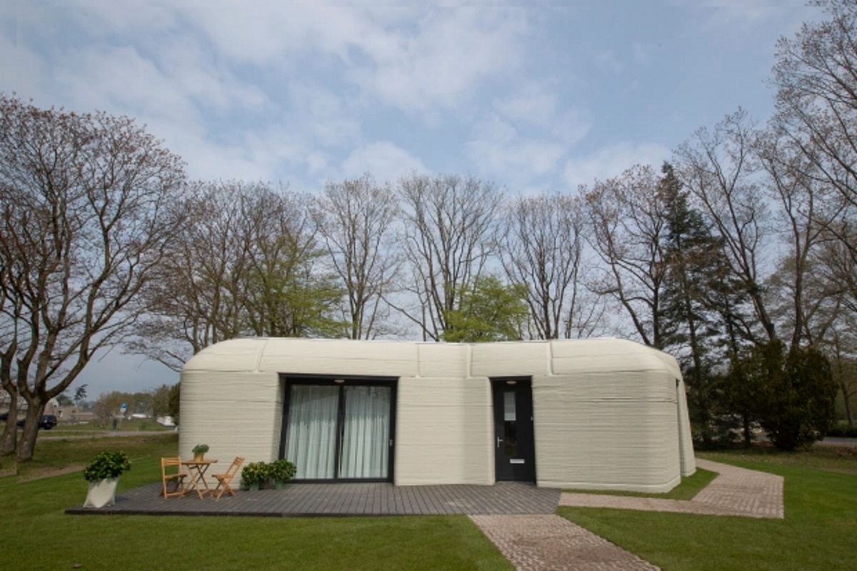  اولین خانه چاپ شده در اروپا که در ۵ روز ساخته شده است + عکس 