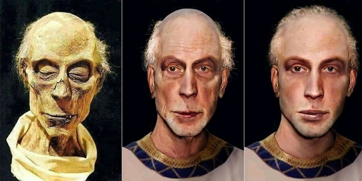 بازسازی تصویر جالب از فرعون+عکس