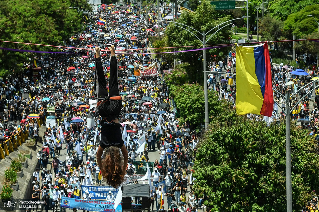اعتراضات ضد دولتی در مدلین، کلمبیا + عکس