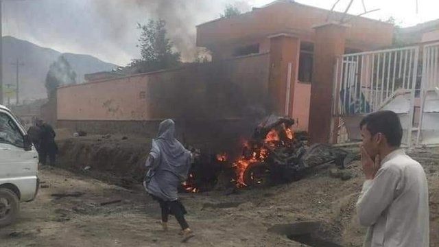 اقدام تروریستی مرگبار طالبان در مقابل یک دبیرستان دخترانه + عکس
