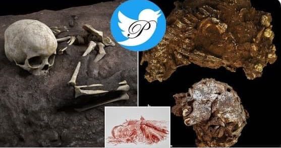کشف مدفن 78 هزار ساله + عکس