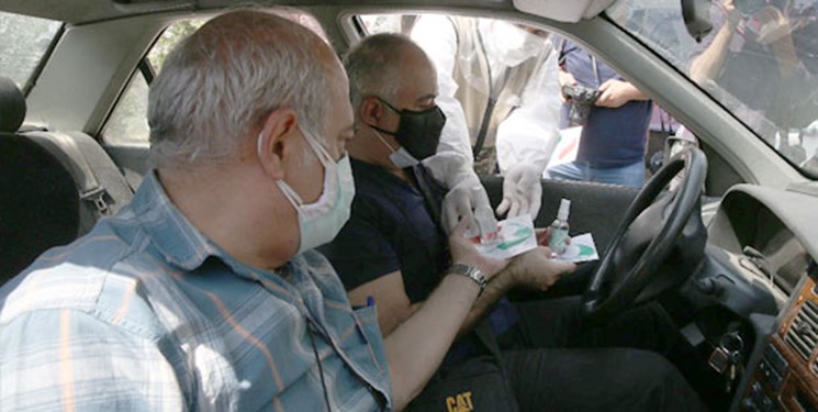  اجرای طرح واکسیناسیون کرونا در خودرو آغاز شد