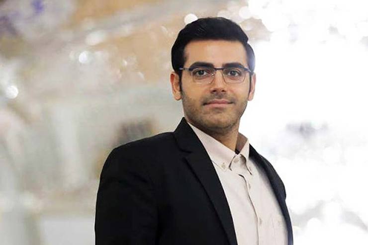 جواد جوادی «بچه مهندس» در کنار همسرش + عکس