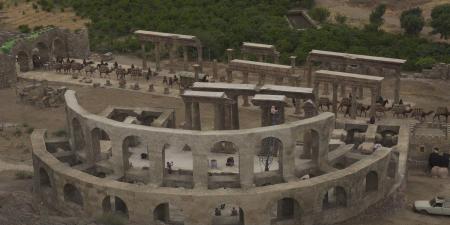 ‏دکور سریال  سلمان فارسی در منطقه آبسرد دماوند + عکس