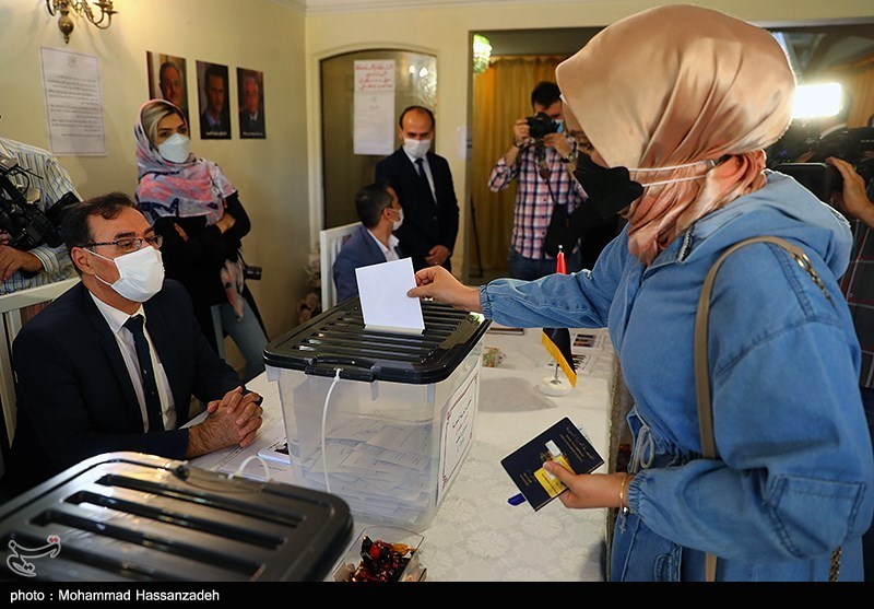 برگزاری انتخابات ریاست جمهوری سوریه در تهران + عکس