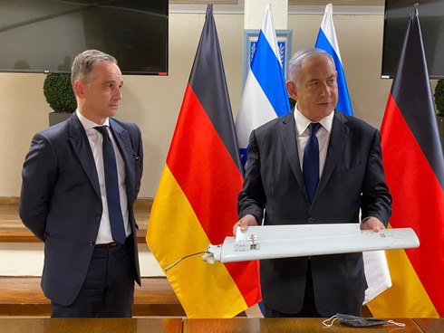 بال پهپاد در دست نتانیاهو! + عکس