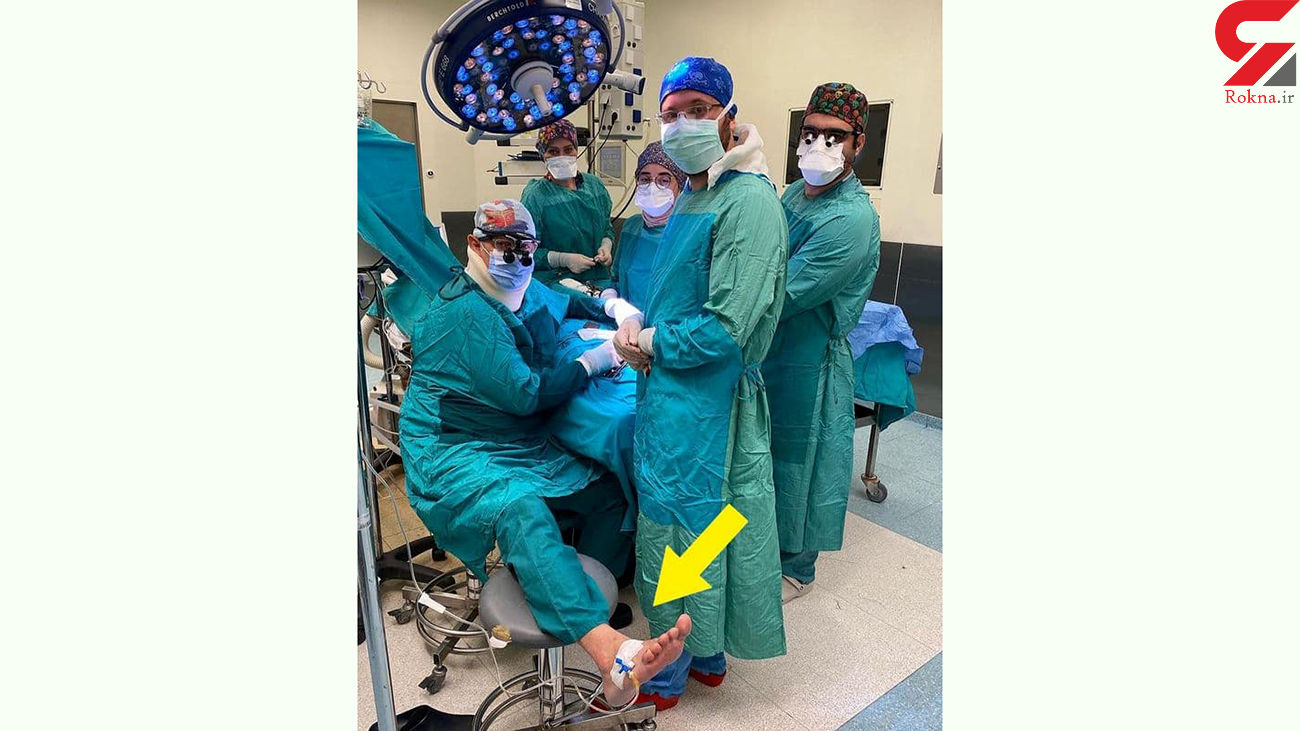 اتفاقی نادر در حین جراحی بیمار+عکس