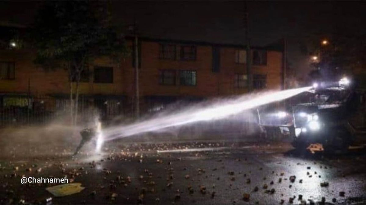 عکس پربازدید اعتراضات کلمبیا