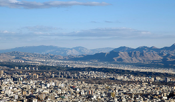 گزارش تصویری/ وقتی آسمان پایتخت آبی شد!