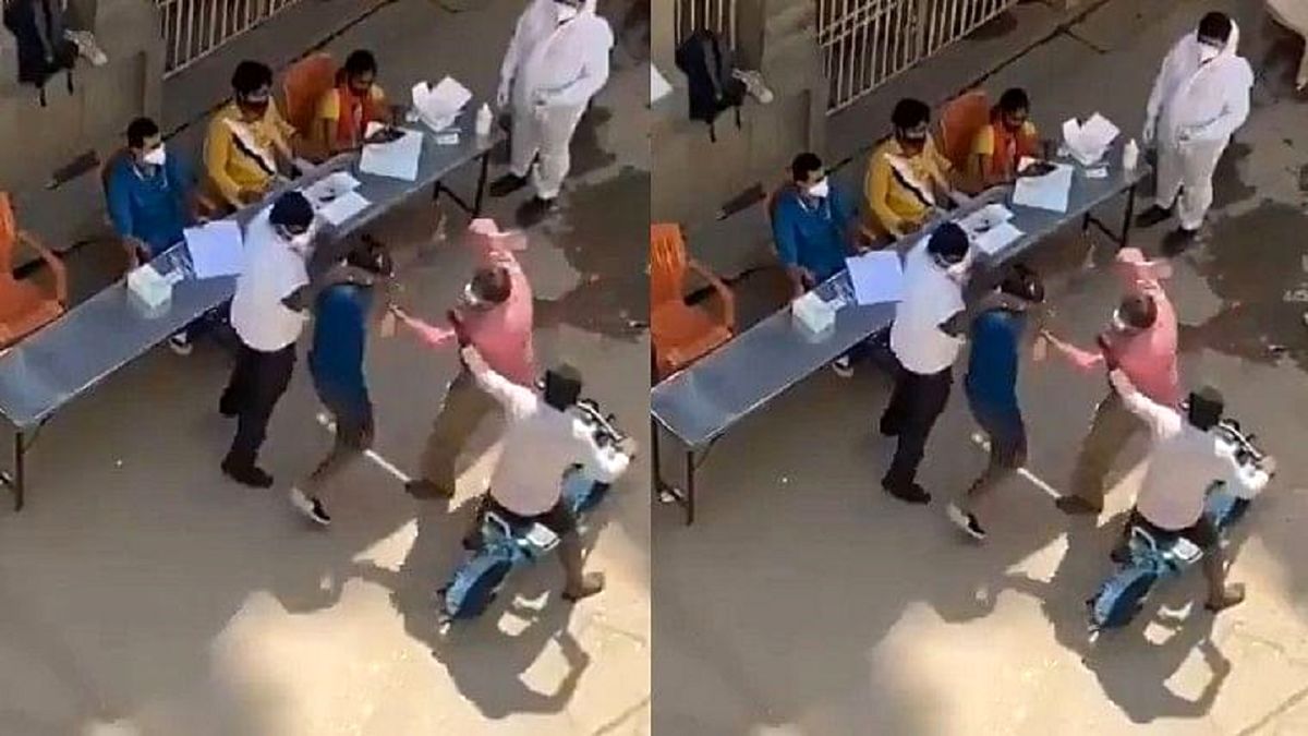 کتک زدن یک نوجوان به خاطر تست اجباری کرونا! +عکس