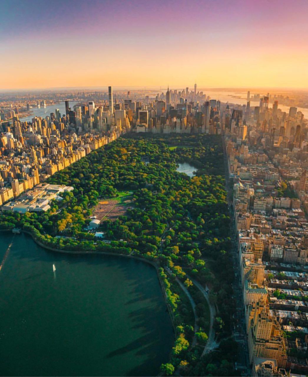 تصویری دیدنی از پارک مرکزی نیویورک + عکس