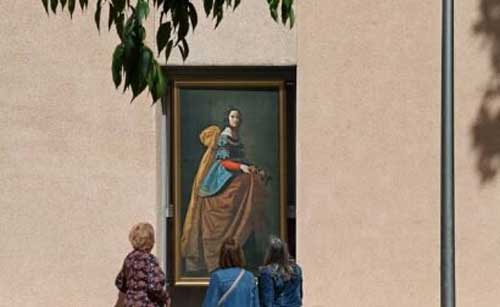 غافلگیری عابران پیاده با این شاهکارهای نقاشان مشهور جهان+عکس