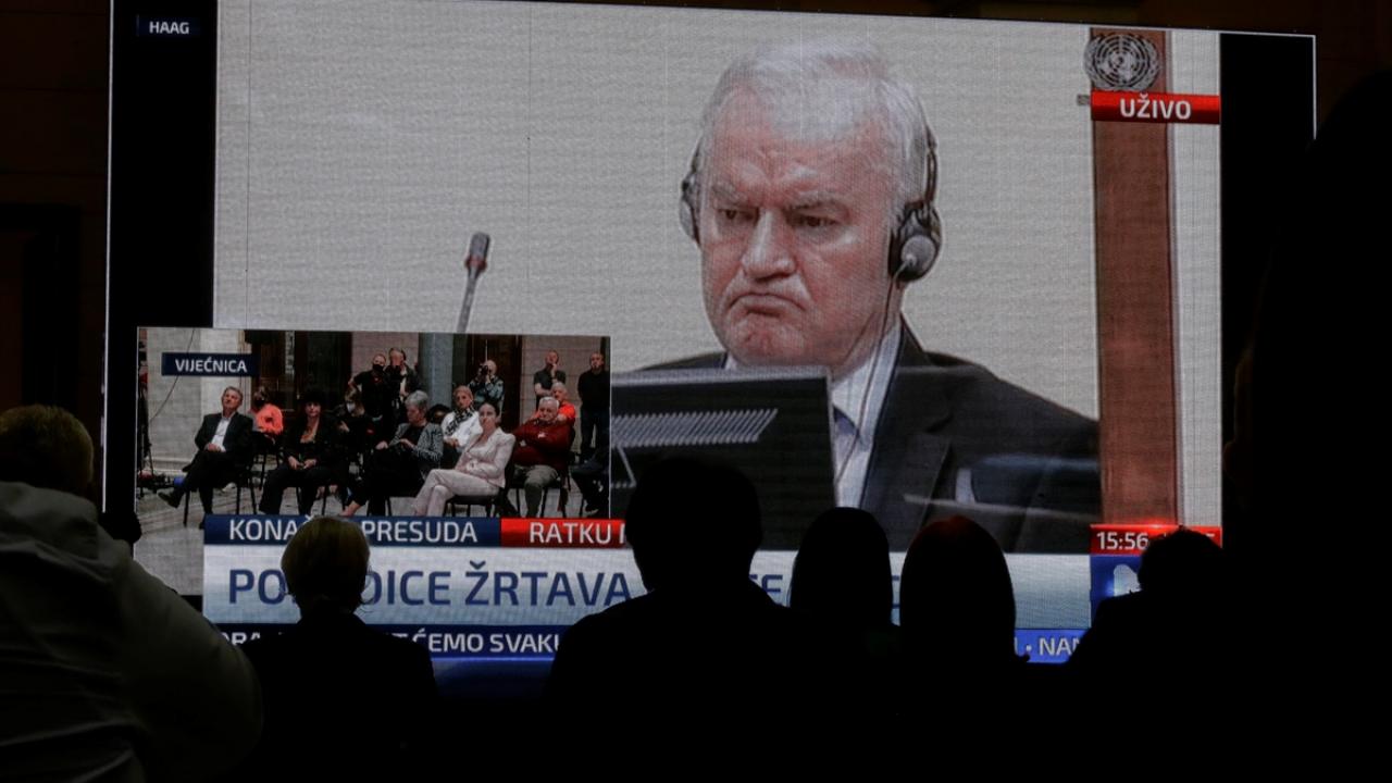 محاکمه قصاب بوسنی در دادگاه + عکس