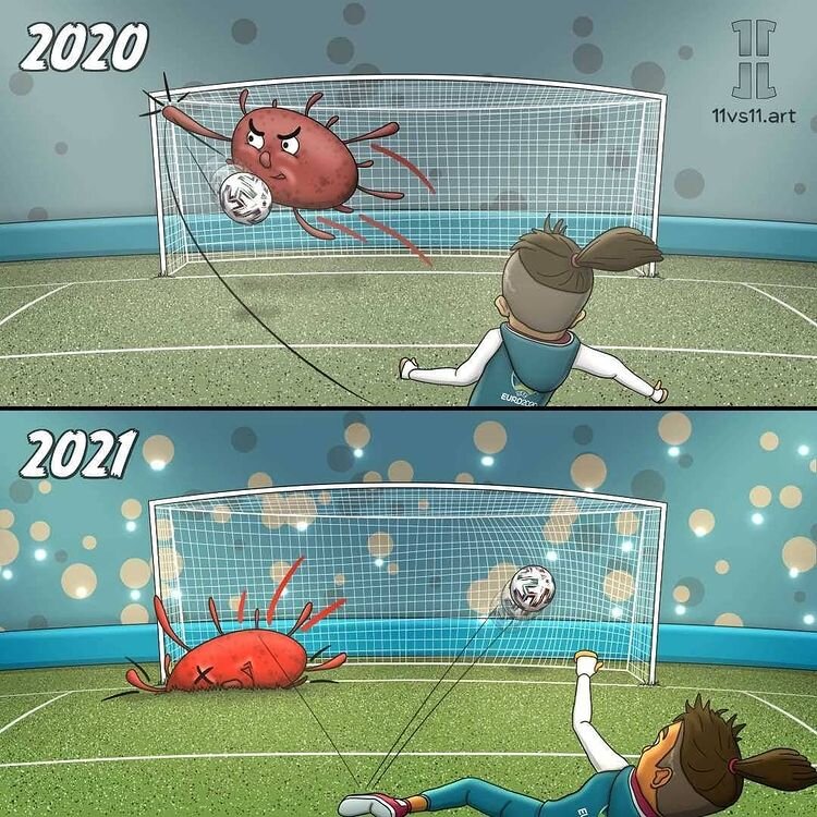   تفاوت دنیای فوتبال در سال ۲۰۲۰ و ۲۰۲۱  + عکس