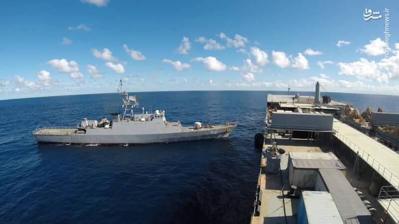 وضعیت ناوگروه نیروی دریایی ارتش در اقیانوس اطلس + عکس