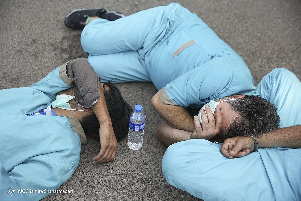 خواب آسوده پس از دستگیری توسط پلیس مبارزه با مواد مخدر + عکس