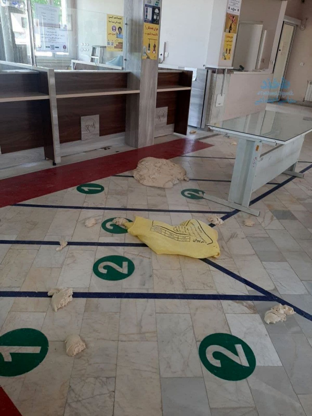 اعتراض متفاوت یک نانوایی به قطعی برق در مریوان +عکس