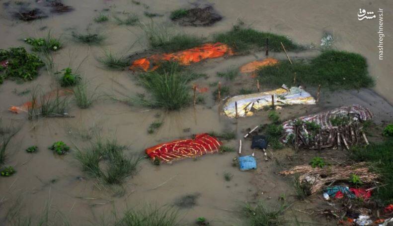  بیرون آمدن اجساد قربانیان کرونا از قبر+ عکس