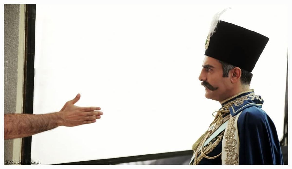 حامد کمیلی در نمایی از سریال «قبله عالم» +عکس