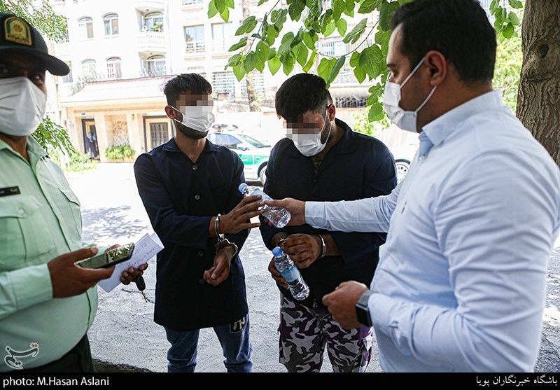 دستگیری سارقان منازل محله گیشا + عکس