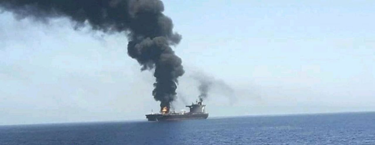 کشتی باری اسرائیلی که امروز مورد حمله قرار گرفت + عکس