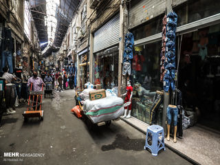 بلاتکلیفی در بازار تهران+ عکس