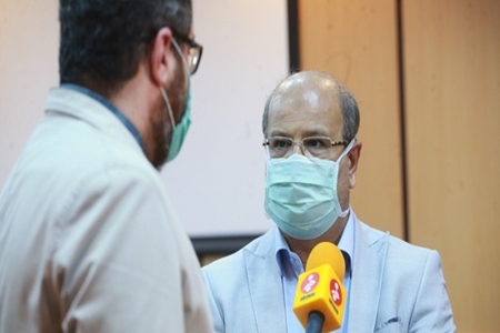 دکتر زالی:احتمال افزایش بستری های کرونا به 9هزار نفر در تهران