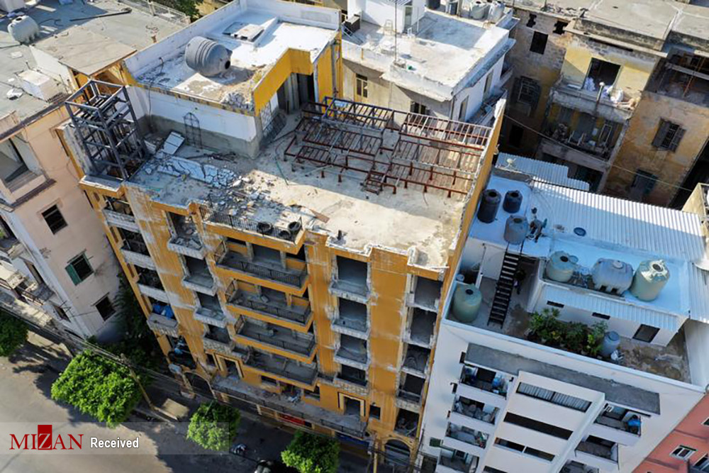 بیروت یکسال پس از انفجار + عکس