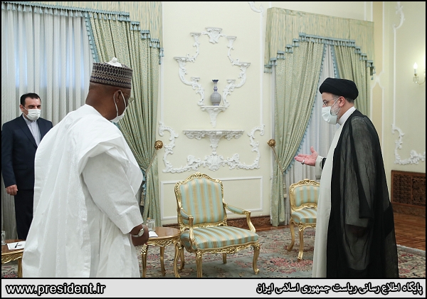 دیدار وزیر امور خارجه نیجریه با رئیسی + عکس