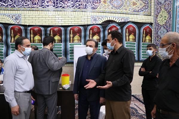 تبدیل هیئت عزاداری به پایگاه تجمیعی واکسیناسیون در این استان/نوبت واکسیناسیون به 38 ساله ها رسید