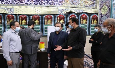 تبدیل هیئت عزاداری به پایگاه تجمیعی واکسیناسیون در این استان/نوبت واکسیناسیون به 38 ساله ها رسید