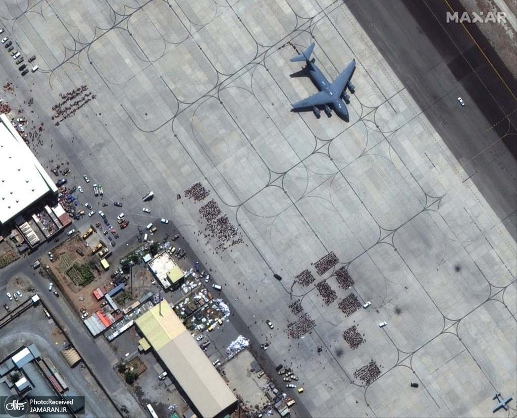 تصویر ماهواره ای از فرودگاه بین المللی کابل + عکس