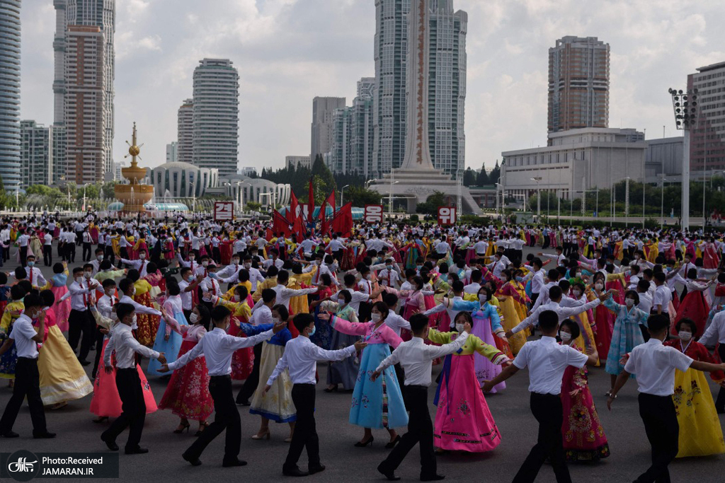 جشن روز جوان در پیونگ یانگ کره شمالی + عکس