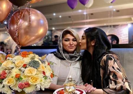 استایل مریم معصومی در جشن تولد خواهرش + عکس