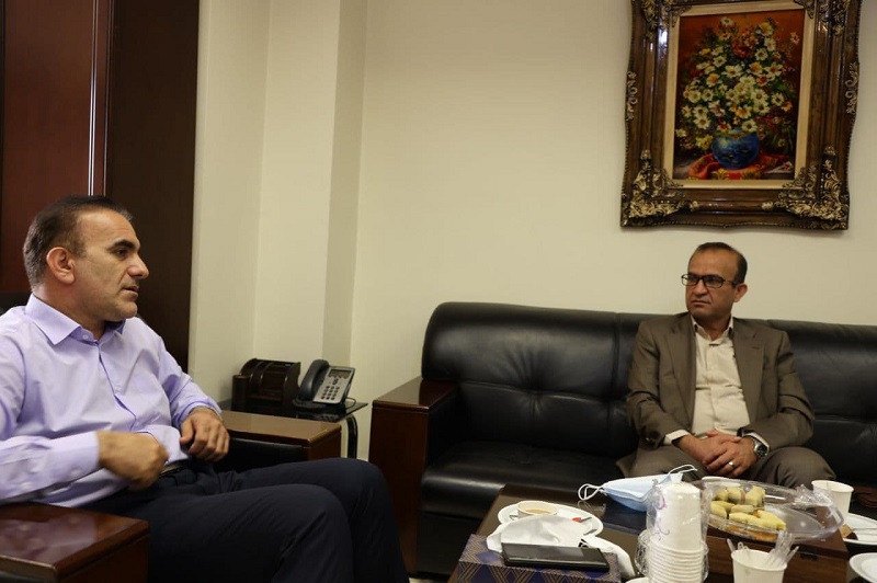 مدیرعامل شرکت شهر سالم با رییس سازمان نظام پزشکی دیدار کرد