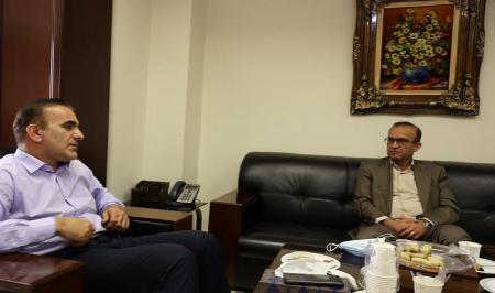 مدیرعامل شرکت شهر سالم با رییس سازمان نظام پزشکی دیدار کرد